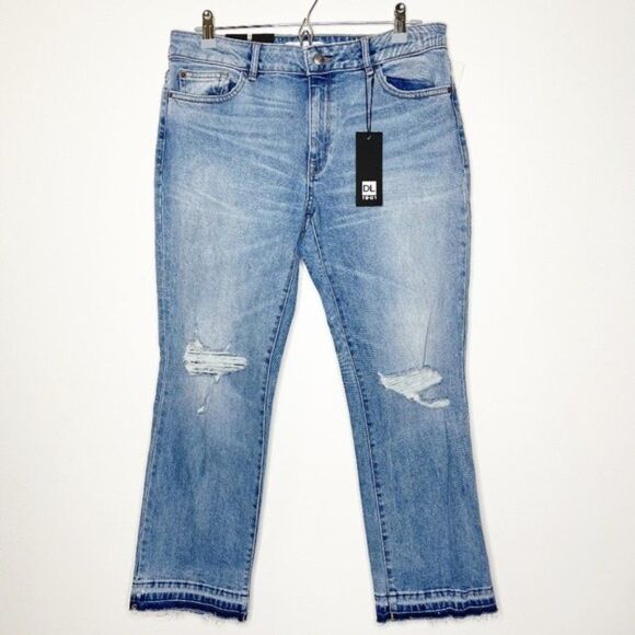DL1961 Mara Instasculpt Straight Ankle Jeans  - Picture 1 of 8